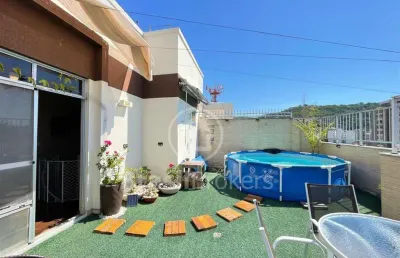 Cobertura duplex excepcional no grajaú: 192m², vista privilegiada e espaço de lazer exclusivo!