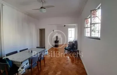 Apartamento à venda com 114m² e 3 quartos em laranjeiras - rio de janeiro - rj