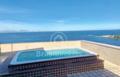 Cobertura duplex à venda com 4 quartos em copacabana, rio de janeiro - rj