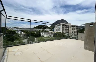 Cobertura duplex à venda com 197,00m² e 3 quartos em gávea, rio de janeiro - rj