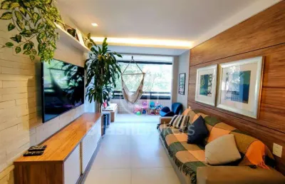 Cobertura duplex à venda com 186,00m² e 3 quartos em humaitá, rio de janeiro - rj