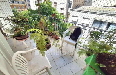 Apartamento à venda com 73 m² e 2 quartos, varanda e vaga em botafogo, rio de janeiro - rj