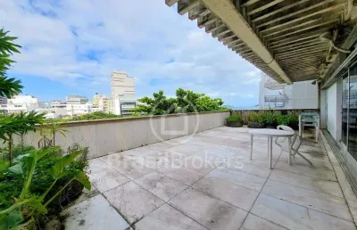Cobertura à venda com 491,00m² e 4 quartos em leblon, rio de janeiro - rj