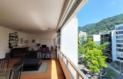 Apartamento à venda com 234,00m² e 4 quartos em lagoa, rio de janeiro - rj