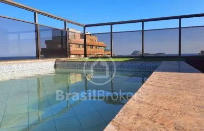 Cobertura à venda com 245,00m² e 3 quartos em ipanema, rio de janeiro - rj
