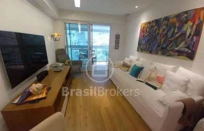 Apartamento à venda com 122,00m² e 3 quartos em botafogo, rio de janeiro - rj