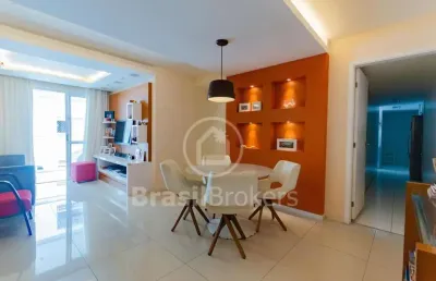 Apartamento à venda com 95,00m² e 3 quartos em botafogo, rio de janeiro - rj