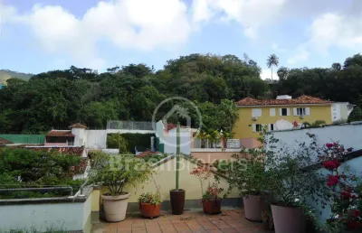 Casa à venda com 288,00m² e 5 quartos em humaitá, rio de janeiro - rj
