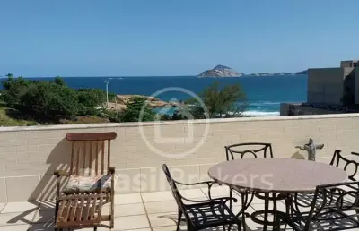 Cobertura triplex  á venda com 4 quartos  e 360 mts em ipanema