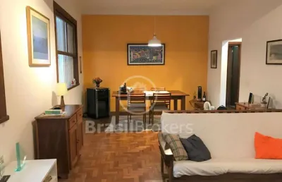 Apartamento à venda com 110,00m² e 3 quartos em lagoa, rio de janeiro - rj