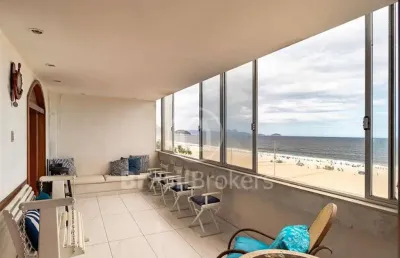 Apartamento à venda com 260,00m² e 4 quartos em copacabana, rio de janeiro - rj