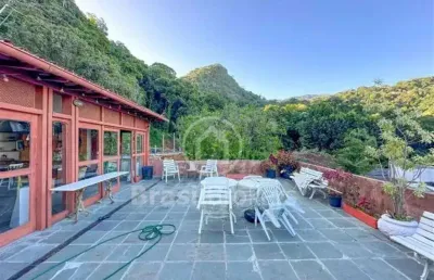 Casa duplex com 5 quartos na gávea, rio de janeiro - rj