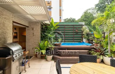 Cobertura duplex à venda com 236 m² e 5 quartos em leblon, rio de janeiro - rj