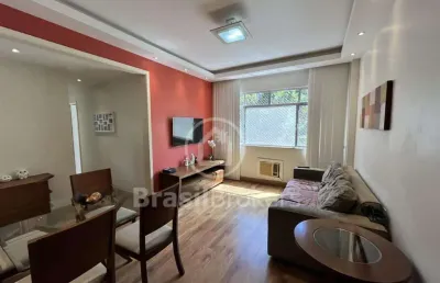 Apartamento à venda com 70,00m² e 2 quartos em laranjeiras, rio de janeiro - rj