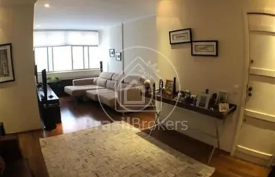 Apartamento à venda com 101,00m² e 3 quartos em lagoa, rio de janeiro - rj