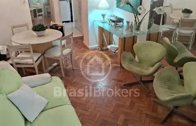 Apartamento à venda com 70,00m² e 2 quartos em leme, rio de janeiro - rj