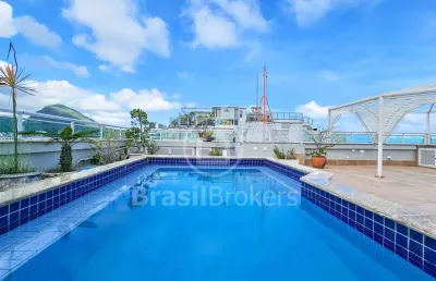 Cobertura à venda com 188,00m² e 5 quartos em leblon, rio de janeiro - rj