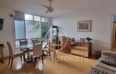 Apartamento à venda com 106,00m² e 3 quartos em lagoa, rio de janeiro - rj