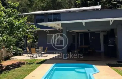 Casa de condomínio à venda com 3864,00m² e 4 quartos em itaipava, petrópolis - rj