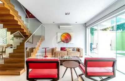 Casa à venda com 595,00m² e 5 quartos em humaitá, rio de janeiro - rj