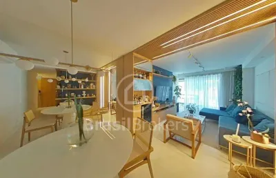 Apartamento à venda com 116,00m² e 2 quartos em leblon, rio de janeiro - rj