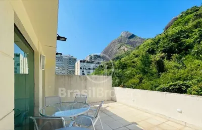 Cobertura à venda com 130 m²  e 2 suites em lagoa, rio de janeiro - rj