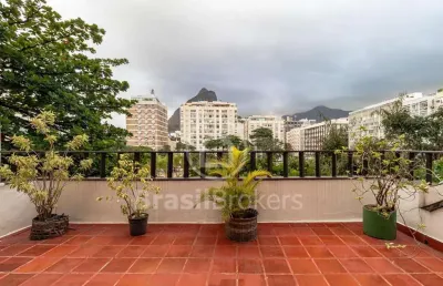 Cobertura duplex à venda com 489,00m² e 4 quartos em leblon, rio de janeiro - rj