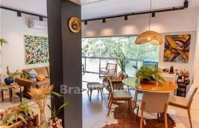 Apartamento à venda com 127,00m² e 3 quartos em lagoa, rio de janeiro - rj