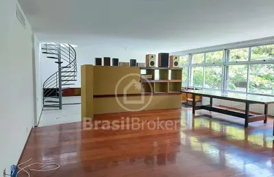 Cobertura duplex à venda com 259,00m² e 3 quartos em leblon, rio de janeiro - rj