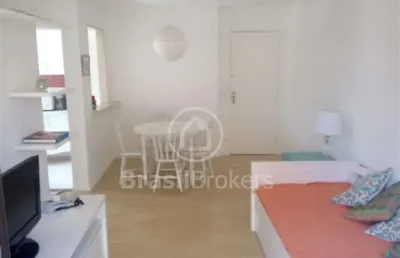 Apartamento à venda com 59,00m² e 1 quarto em leblon, rio de janeiro - rj
