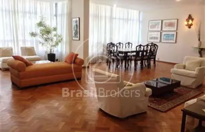Apartamento à venda com 280,00m² e 4 quartos em ipanema, rio de janeiro - rj