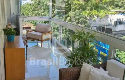 Cobertura à venda com 197,00m² e 3 quartos em botafogo, rio de janeiro - rj