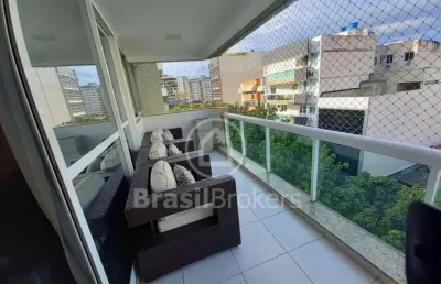 Apartamento à venda com 119,00m² e 3 quartos em botafogo, rio de janeiro - rj