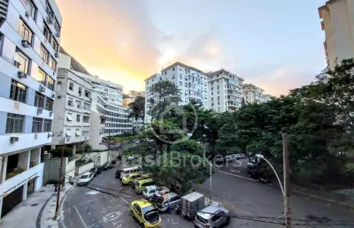 Apartamento à venda com 125,00m² e 3 quartos em laranjeiras, rio de janeiro - rj