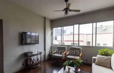 Apartamento à venda com 108,00m² e 3 quartos em botafogo, rio de janeiro - rj
