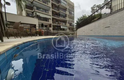 Apartamento à venda com 84,00m² e 3 quartos em anil, rio de janeiro - rj