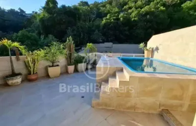 Cobertura duplex à venda com 185,00m² e 3 quartos em freguesia (jacarepaguá), rio de janeiro - rj