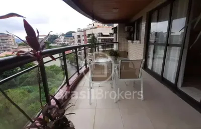 Apartamento à venda com 139,00m² e 3 quartos em freguesia (jacarepaguá), rio de janeiro - rj