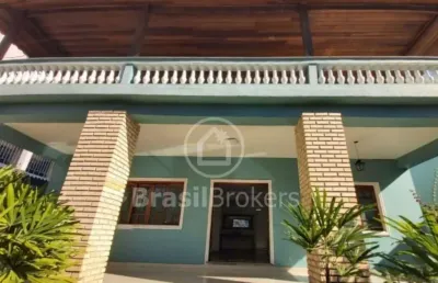 Casa à venda com 289,00m² e 3 quartos em tanque, rio de janeiro - rj