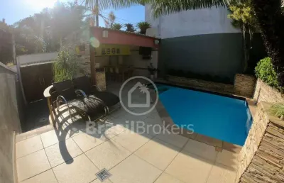 Casa de condomínio à venda com 269,00m² e 3 quartos em jacarepaguá, rio de janeiro - rj