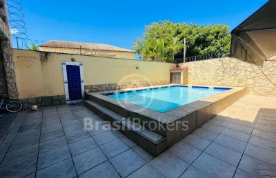 Casa de condomínio à venda com 453,00m² e 4 quartos em jacarepaguá, rio de janeiro - rj