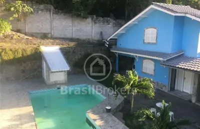 Casa de condomínio à venda com 600,00m² e 8 quartos em anil, rio de janeiro - rj