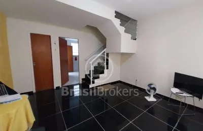 Casa em condomínio fechado com 2 quartos à venda na Rua Ana Silva, Pechincha, Rio de Janeiro