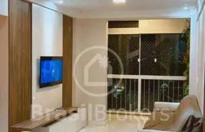 Cobertura duplex à venda com 140,00m² e 3 quartos em praça seca, rio de janeiro - rj