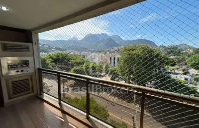 Excelente apartamento na freguesia no condomínio atelier três rios,