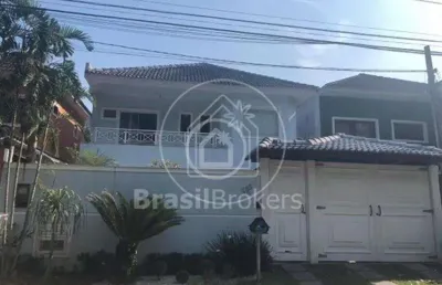 Casa de condomínio à venda com 800 m² de terreno e 4 quartos em anil, rio de janeiro - rj
