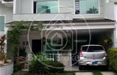 Casa de condomínio à venda com 240,00m² e 4 quartos em freguesia (jacarepaguá), rio de janeiro - rj