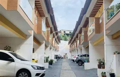 Casa de condomínio à venda com 88,00m² e 3 quartos em tanque, rio de janeiro - rj