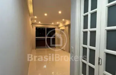 Lindo apartamento à venda com 73,00m² , 3 quartos e duas suítes em pechincha, rio de janeiro - rj