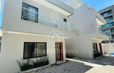 Casa de condomínio à venda com 156,00m² e 4 quartos em freguesia (jacarepaguá), rio de janeiro - rj